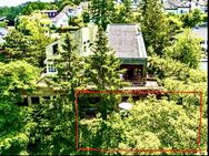 Panoramablick aus Architektenmeisterwerk im Stil der Midcentury Moderne in Bestlage - Gerlingen