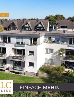 Gepflegt, solide, zukunftssicher - 2-Zimmer-Wohnung mit Westloggia & Tiefgaragenstellplatz - Essen