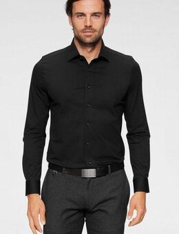 OLYMP Langarmhemd Luxor 24/Seven modern fit Jerseyshirt mit geruchshemmenden Materialeigenschaften