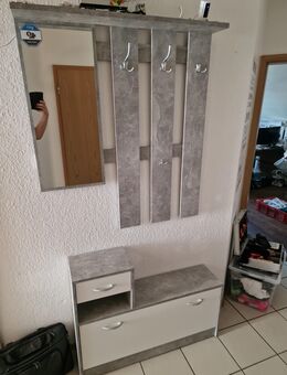 Garderobe Schuhschrank Beton Optik - Elsfleth Zentrum