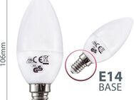 B.K.Licht LED-Leuchtmittel, E14, 5 St., Warmweiß, LED-Lampe Glühbirne 5 Watt 470 Lumen 3.000 Kelvin Energiesparlampe