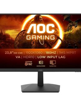 AOC 24G15N2 Gaming-Monitor (60,5 cm/24 ", 1920 x 1080 px, Full HD, 1 ms Reaktionszeit, 180 Hz, VA LED)