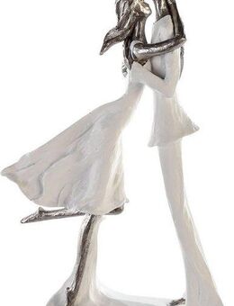 Casablanca by Gilde Dekofigur Skulptur Hold me (1 St), Dekoobjekt, Höhe 32 cm, Pärchen, mit Spruchanhänger, Wohnzimmer