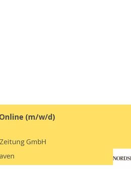 Redakteur Online (m/w/d) - Bremerhaven