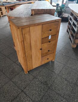 Sideboard aus massivem recyceltem Teakholz 70x40x90cm Kommode Anrichte Holz Vintage Retro Buffet - Duisburg