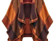 LASCANA Strickponcho Poncho in kuscheliger Qualität, Karotuch, Cape, Schal