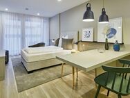 Voll ausgestattete 1-Zimmer-Wohnung mit Balkon im Apartmenthouse im Stuttgarter Zentrum - Stuttgart