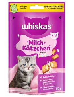 Whiskas Milch-Kätzchen - Sparpaket: 6 x 50 g