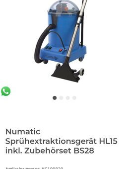 Sprühextraktionsgerät - Erfurt