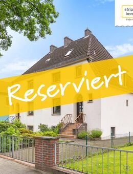 Bremen - Lehesterdeich | Doppelhaushälfte mit Gartenidylle und Wintergarten - Bremen