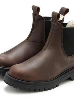 Elbsand Stiefelette aus Leder im klassischen Chelsea-Look, Stiefel, Boots, Winterstiefel