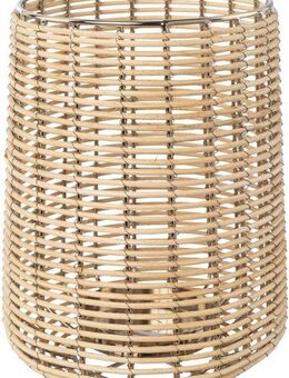 Home affaire Windlicht Kerzenhalter Vallenay (1 St), aus Naturweide und Metall