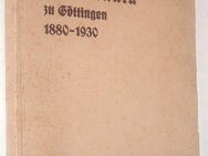 Die Burschenschaft Alemannia zu Göttingen 1880-1930 - Sinsheim