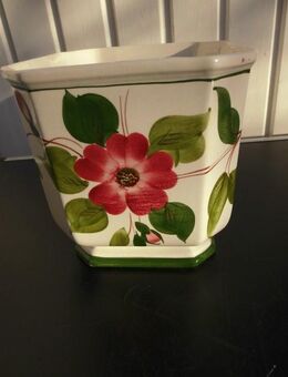 Übertopf Blumentopf Keramik Botticelli handbemalt 5,- - Flensburg