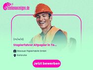 Staplerfahrer Altpapier (w/m/d) in Teilzeit - Karlsruhe