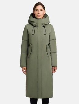 khujo Wintermantel Luggs Winter Parka mit großer Kapuze