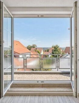 Lichtdurchflutete 2-Zimmer-Wohnung mit Weitblick inkl. TG Stellplatz - Erbach (Baden-Württemberg)
