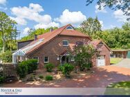 Zum Zweifamilienhaus umgebauter Resthof auf großem Grundstück in ruhiger, ländlicher Lage, Obj. 8590 - Saterland