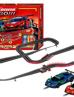 Carrera® Autorennbahn Carrera GO!!! - Ferrari Power Racing (Streckenlänge 8,6 m)