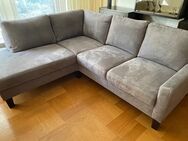 Super gut erhaltene Eckcouch mit dazu passendem Sessel zu verkaufen - Lampertheim