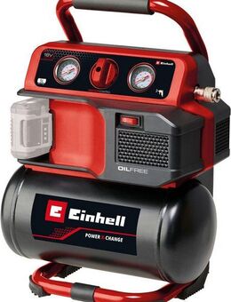 Einhell Kompressor Akku-Kompressor TE-AC 18/75 Li OF-Solo, max. 8 bar, ohne Akku und Ladegerät