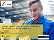 Produktionsmitarbeiter (m/w/d) im Bereich Kunststoff- und Kautschuktechnik - Ditfurt