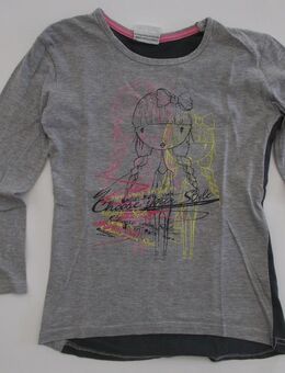 T-Shirt für Mädchen der Marke Yigga Grau in der Größe 134-140 zu verkaufen. - Bielefeld