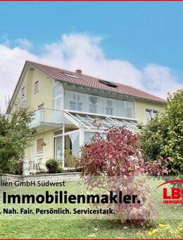 Teil-saniertes 3-Familienhaus mit Wintergarten+Werkstatt+Doppelgarage in ruhiger Lage - Stetten (Kalten Markt)