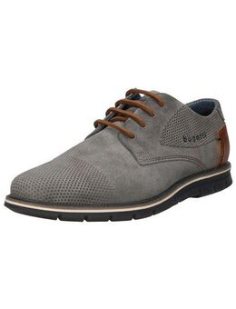 bugatti bugatti Businessschuhe Veloursleder Schnürschuh