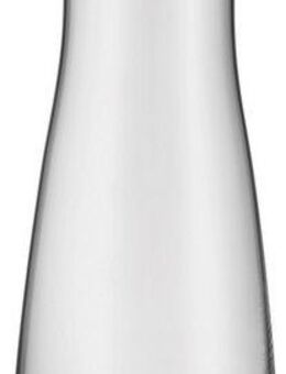 WMF Wasserkaraffe Basic, 1 Liter, Glaskaraffe, integriertes Sieb, tropffrei