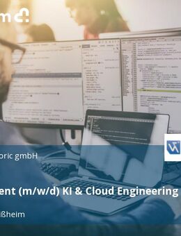 Werkstudent (m/w/d) KI & Cloud Engineering - Unterschleißheim