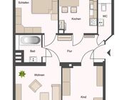 +++Attraktive 3-Raum Wohnung mit Balkon, moderner Designboden und Gäste-WC+++ - Chemnitz