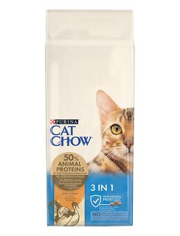 PURINA Cat Chow Special Care 3in1 mit Truthahn - 15 kg