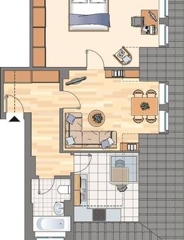 2-Zimmer-Wohnung in Herne Sodingen - Herne