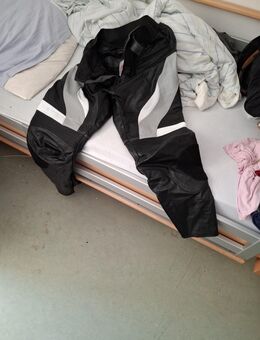 Verkaufe einen 2teiler lederkombi schwarz weiß - Peiting