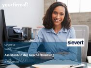 Assistent/in der Geschäftsleitung - Osnabrück
