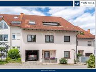 Helle 4 Zi-Maisonette-Wohnung mit Dachterrasse und Garage in naturnaher Lage - Ettlingen / Spessart - Ettlingen