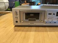 DENON- DR-230 ALU Front Cassetten Tape schönes gepflegtes Modell Front wie Neu keine Kratzer. Rückseite mit Cinque Anschluss - Dübendorf