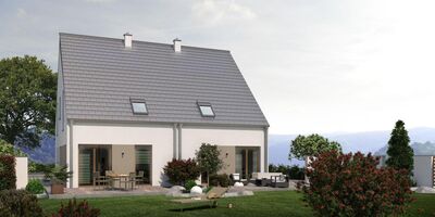 Doppelhaus Double 10 - Modernes Raumwunder mit puristischem Charme