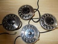 4 alte Telefon Wählscheiben unbenutzt neuwertig - Staßfurt