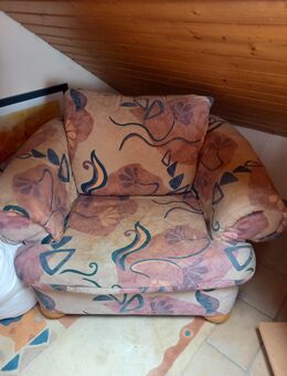 Couchgarnitur/ Sofa mit Sessel - Eisingen (Baden-Württemberg)
