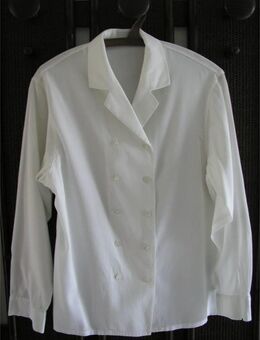 Weisse Bluse ESPRIT Collection. Größe 38. 100% Baumwolle. Tadelloser Zustand. - Hamburg Wandsbek