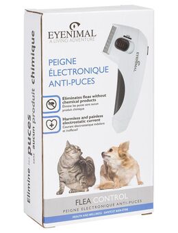 EYENIMAL Flea Control Flohkamm - Sparpaket: 2 x L 16,5 cm