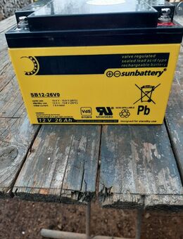 SUN BATTERIE 12Volt 26 Ah - Büdingen
