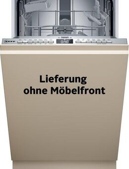 NEFF vollintegrierbarer Geschirrspüler S855EKX33E, 10 Maßgedecke, mit Rack Matic