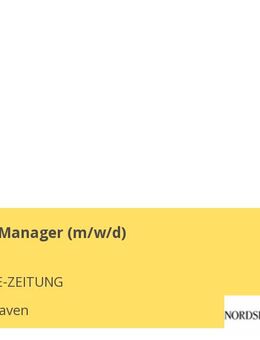 Marketing Manager (m/w/d) - Bremerhaven