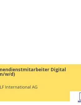 Vertriebsinnendienstmitarbeiter Digital Solutions (m/w/d) - Glinde
