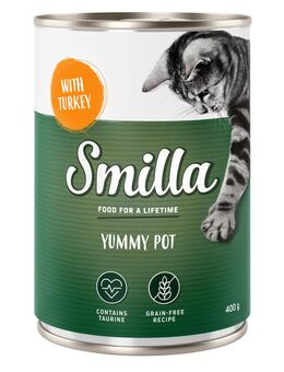 Smilla Schnurrtöpfchen 20 x 400 g - Pute