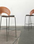 Fredericia Trinidad Stool Barhocker Nanna Ditzel zu 60er 70s Teak in 22303