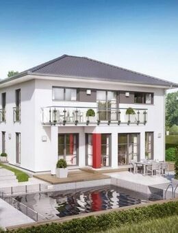 Vom Balkon in die Ferne blicken, perfektes Haus + Keller - Külsheim